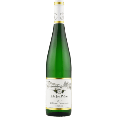 Joh. Jos. Prüm Wehlener Sonnenuhr Spätlese Riesling 2018 (Mosel, Germany) "...white peach, blossom, apricot..." - Carboot Wines